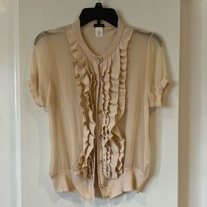 JCrew 90’s sheer sweater